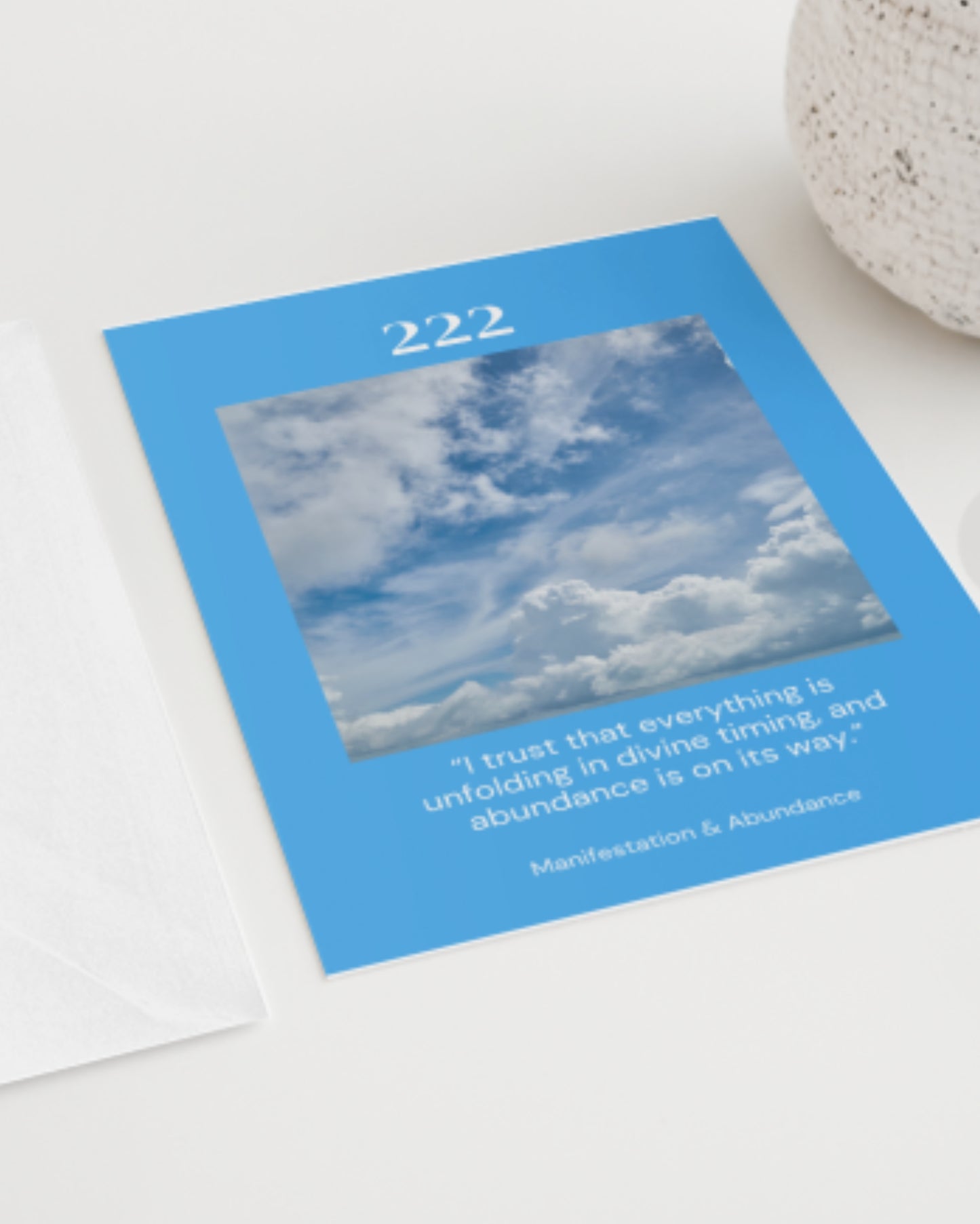 Angel Number Affirmation Card Deck